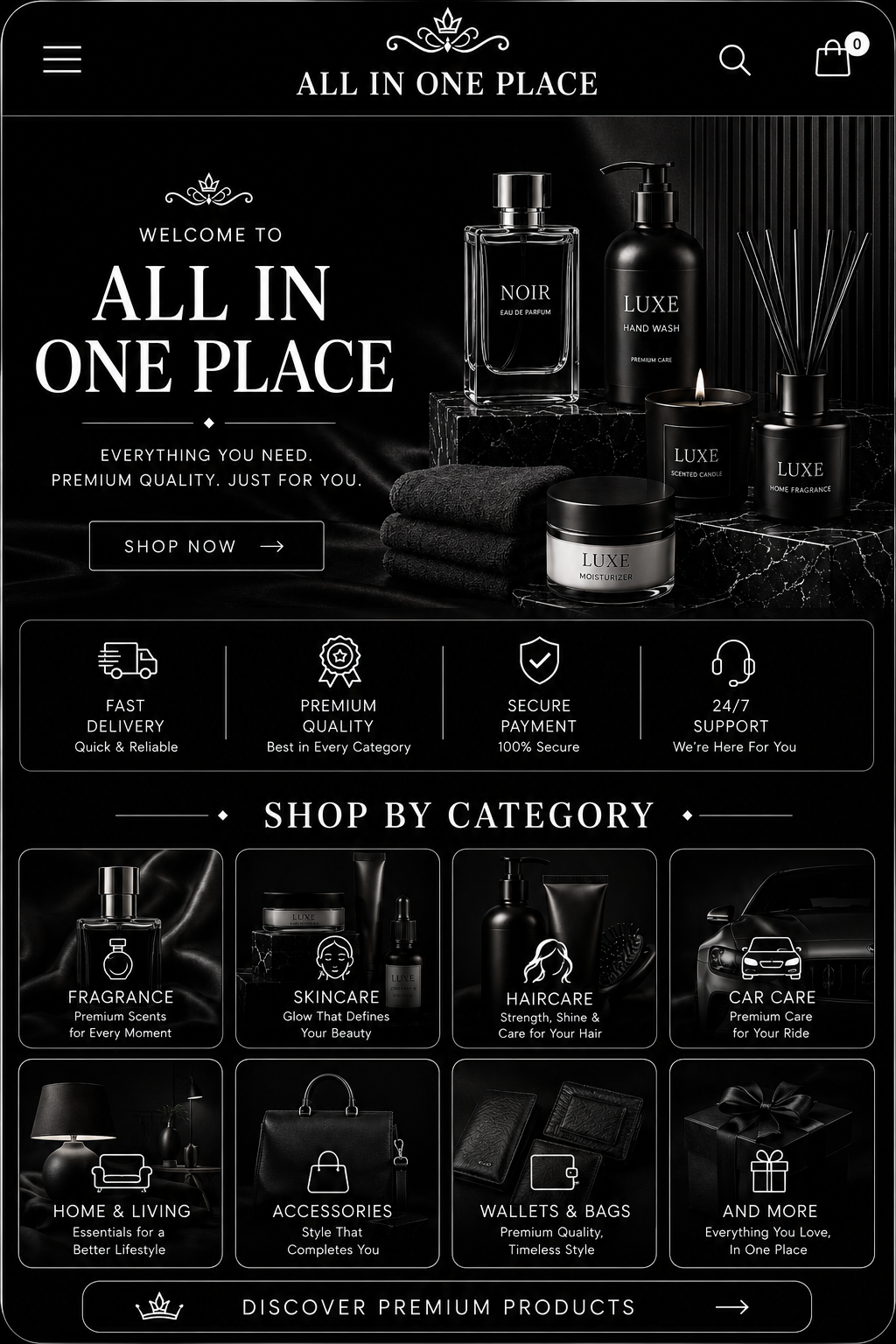 Home page