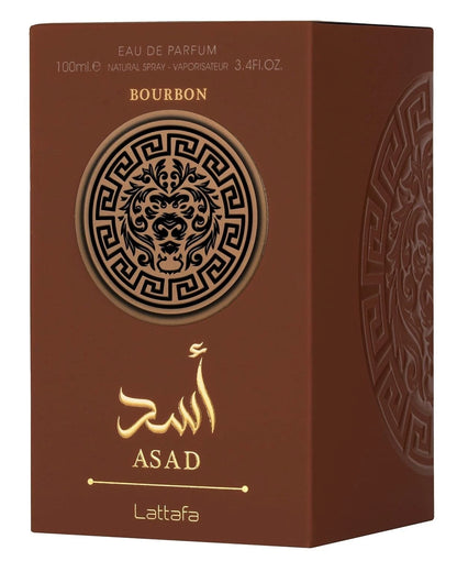 Lattafa Asad Bourbon EDP 100ml / 3.4 oz – Unisex Perfume