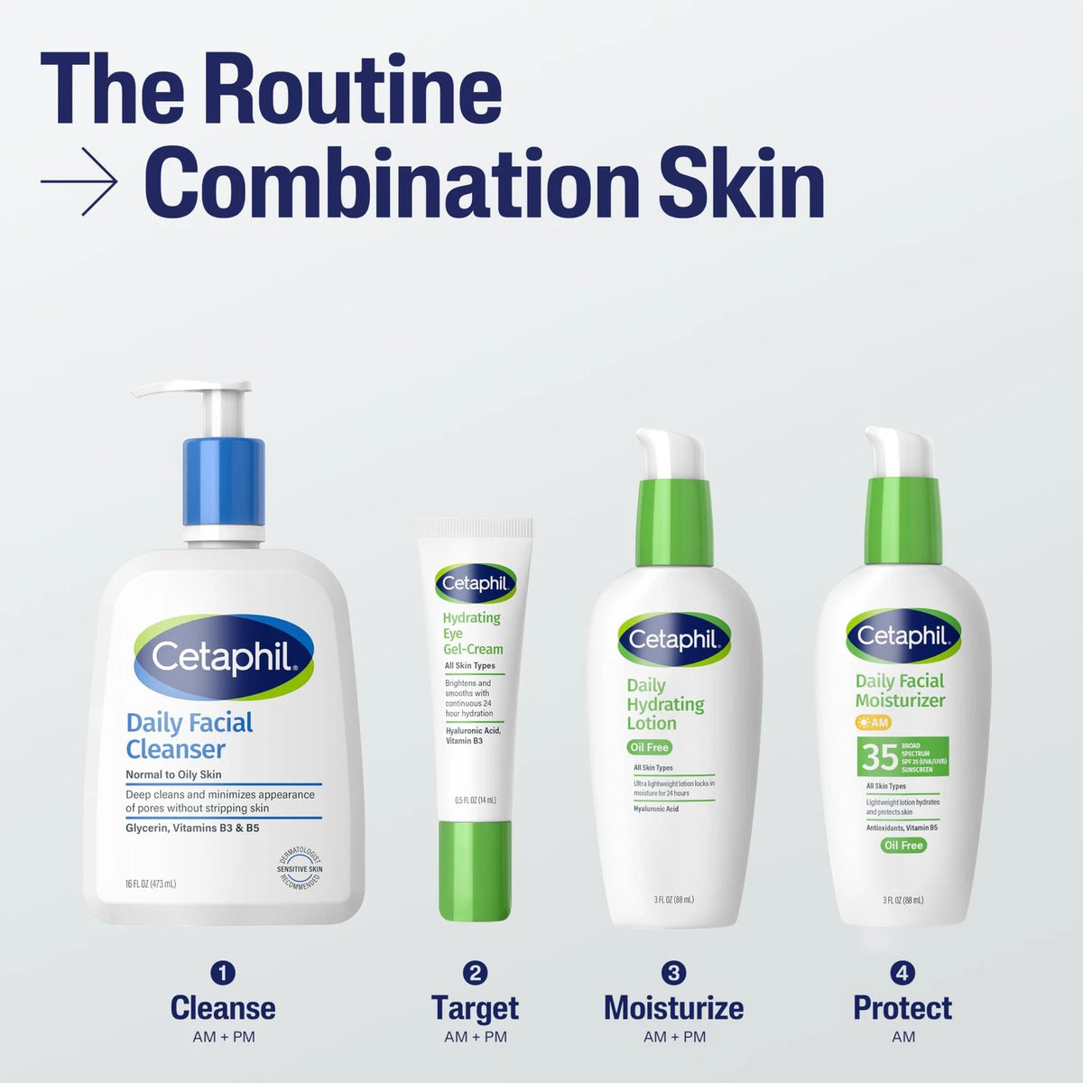 CeraVe PM Facial Moisturizing Lotion – 3 fl oz / 89 mL