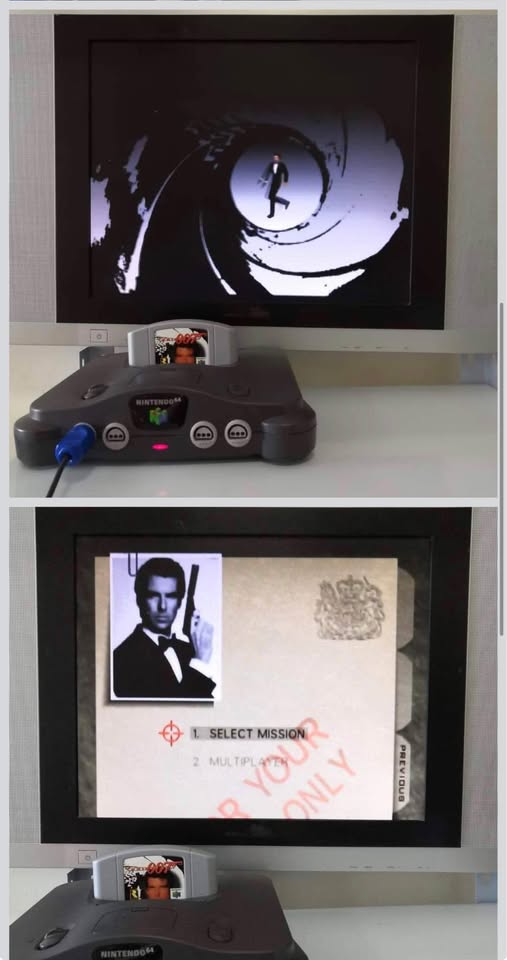 GoldenEye 007 Game Card Cartridge Console For Nintendo 64 N64 US Version