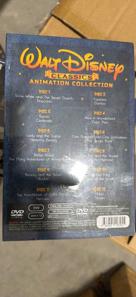Disney Walt Classics 24 Movies Animation Collection (DVD)