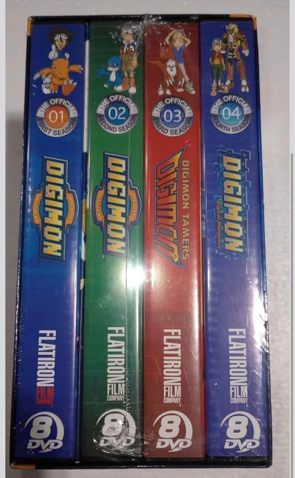 Digimon Complete Series DVD Collection Season 1-4 Box Set