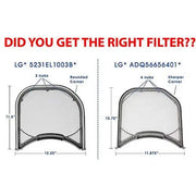 Nispira LG ADQ56656401 Compatible Dryer Lint Trap Screen Filter Assembly Replacement, 1 Filter