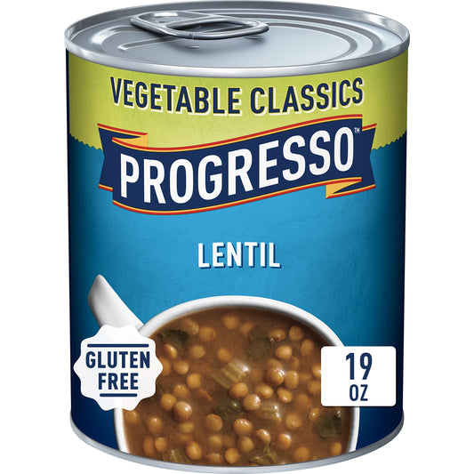 Progresso Vegetable Classics Lentil Soup – 19 oz Can