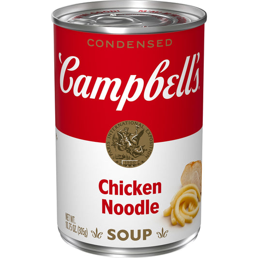 Campbell’s Condensed Chicken Noodle Soup – 10.75 oz Can