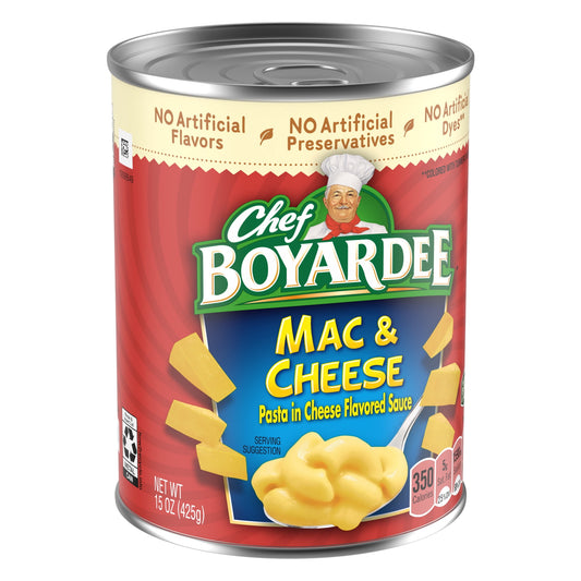 Chef Boyardee Mac and Cheese – 15 oz Can