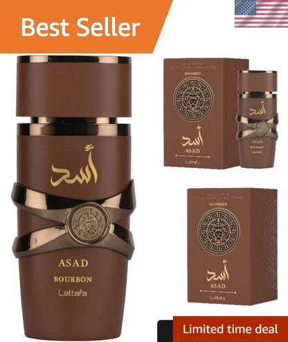 Lattafa Asad Bourbon EDP 100ml / 3.4 oz – Unisex Perfume