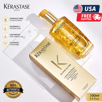 Kérastase Elixir Ultime L'Huile Originale Hair Oil – 100ml / 3.4 oz | Hair Beauty Oil